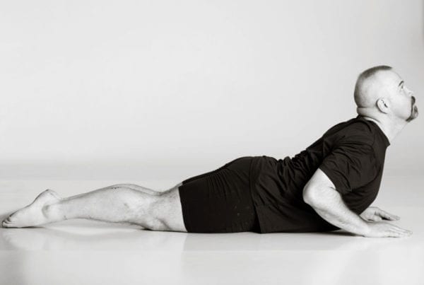 bikram hot yoga Asheville cobra pose