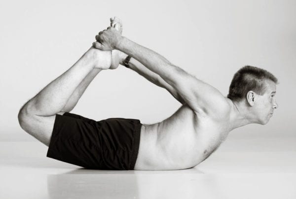 bikram hot yoga Asheville bow pose