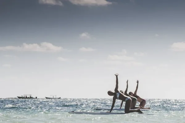 SUP beach yoga sup