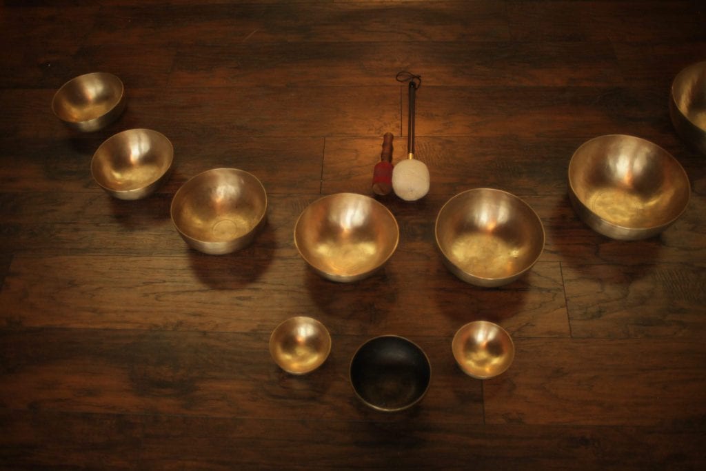 yin yoga sound bath